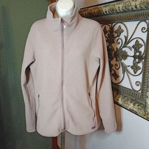 REI Front Full Zipper Fleece Lilac Jacket Women’s size L
